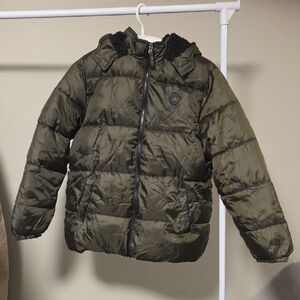 Children's Khaki Puffer Jacket